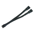 Sleeved 4pin Power Y-Splitter Cable for PC Cooling